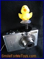 birdie on camera